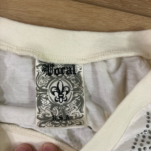 Vocal Top Cream Small Made in USA - Picture 2 of 8